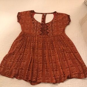 Free people flowy blouse size Medium